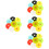 32Pcs Assorted Silicone Cup Covers Cartoon Design Practical Mug Lids 6