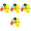 32Pcs Assorted Silicone Cup Covers Cartoon Design Practical Mug Lids 3