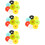32Pcs Assorted Silicone Cup Covers Cartoon Design Practical Mug Lids 7
