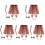 5Sets Assorted Color Leopard Costume Bow Tie Tail Ear Decor Set 2