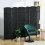 Homcom HOMCOM 6 Panel Folding Room Divider, Privacy Screen, 240 x 170cm, Black 9