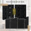 Homcom HOMCOM 6 Panel Folding Room Divider, Privacy Screen, 240 x 170cm, Black 6