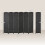 Homcom HOMCOM 6 Panel Folding Room Divider, Privacy Screen, 240 x 170cm, Black 3