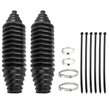 Coperchio antistatico per rack di sterzo, modello silicone 0627 2 pezzi, con morsetti e cinghie adattive per un'installazione semplice