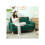 Two-Seater Velvet-Feel Sofa - Green 2