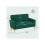 Two-Seater Velvet-Feel Sofa - Green 3