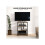 HiFi Stand, with Four Storage Shelves - Rustic Brown 4