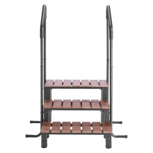 3 Portaan Spa-portaat-Duoku-käsijohteella-Yläs- tai Ilmaporealtaalle-Maksimi kuorma 249,48 kg