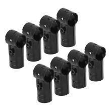 8 Sätze 28 mm Endschiene T-Klemme – Edelstahl