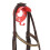 (One Size, Red) Stubbs Bridle Rack Single S20 2