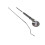 (39 inches, Black) MacTack Dressage Whip With Rubber Handle 2