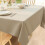 GEEZY GEEZY Shimmering Gold Tablecloth Polyester Rectangle Table Cover Wedding Christmas 1