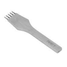 Runder Schneide-Lederlochlochzange 4 mm 5 Zähne Hochgeschwindigkeitsstahl-Werkzeug