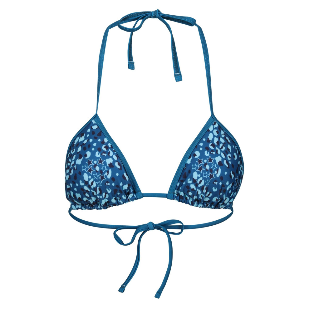 Regatta (12 Uk, Celestial) Womens/Ladies Aceana Animal Print Bikini Top