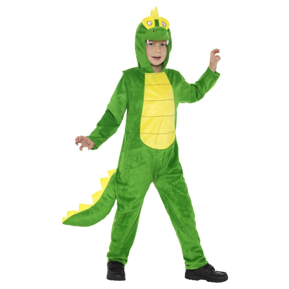 Smiffy's Childrens/Kids Deluxe Crocodile Costume Multicolor