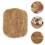 3Pièces Accessoire Palmier Fibre Durable Pour Petits Oiseaux 10