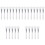 25Pièces Outils Silicone Facial Brosse De 3