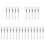 25Pièces Outils Silicone Facial Brosse De 2
