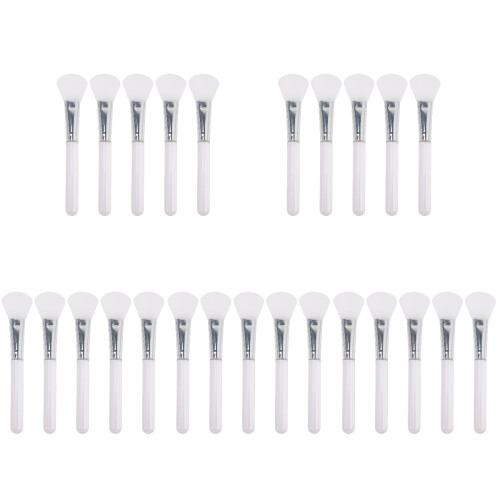 25Pièces Outils Silicone Facial Brosse De 1