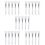 25Pièces Outils Silicone Facial Brosse De 8
