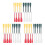 60Pièces Crayons Traceurs De Score Golf Compact Clipables 3