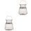 2Pièces Filet Pliable En Acier Pour Outdoor 3
