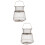 2Pièces Filet Pliable En Acier Pour Outdoor 7