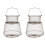 2Pièces Filet Pliable En Acier Pour Outdoor 2