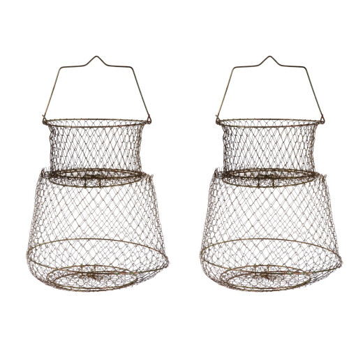 2Pièces Filet Pliable En Acier Pour Outdoor 1