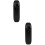 2Pièces Kazoo ABS Noir Portable Avec Membrane Ajustable Pour 9
