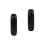 2Pièces Kazoo ABS Noir Portable Avec Membrane Ajustable Pour 6
