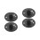 4Pcs Durable Black Cable Glands Ceiling Light Clips for Hanging Lamps 6