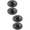 4Pcs Durable Black Cable Glands Ceiling Light Clips for Hanging Lamps 9
