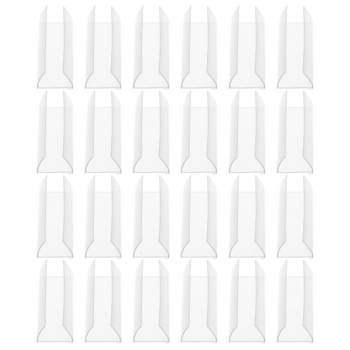 48Pièces Support Étiquette Transparent Pour Affichage Prix Retail