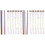 12Pièces Extensions De Tresses Tinsel Pailleté Clips Arc-En- 3