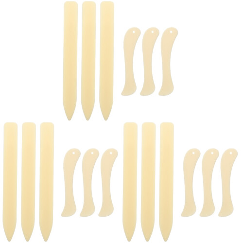 18Pièces Couteaux Ouvreur Lettres Beige Durable Usage Bureau 1