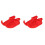 2Pièces Chaussures Clown Faciles À Pour Fête 2