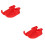 2Pièces Chaussures Clown Faciles À Pour Fête 6