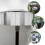 1Set Camping Stove Windscherm Aluminium Winddicht Vouwbaar 4