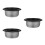 3Pièces Pots Cuiseur Dorés Antiadhésif Maison 8