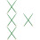 4Paires Baguettes Percussion Nylon Vert Polyvalentes 7