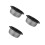 3Pièces Pots Cuiseur Dorés Antiadhésif Maison 9
