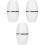 3Pièces Rouleau Naturel Absorbe Excès Design Unisexe 3