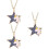 3Pièces Colliers Enfants Pendentif Étoile Élégant 9
