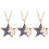 3Pièces Colliers Enfants Pendentif Étoile Élégant 6