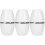 3Pièces Rouleau Naturel Absorbe Excès Design Unisexe 4