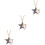 3Pièces Colliers Enfants Pendentif Étoile Élégant 7