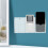 2Pièces Organiseur Télécommande Mural Transparent 3 Fentes 10