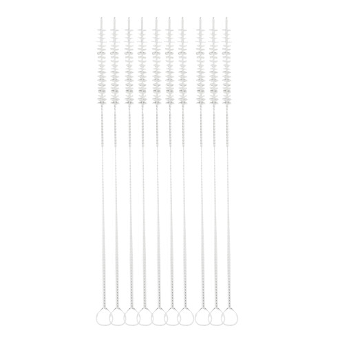 30Pièces Brosse Bébé Blanche Nettoyage Efficace