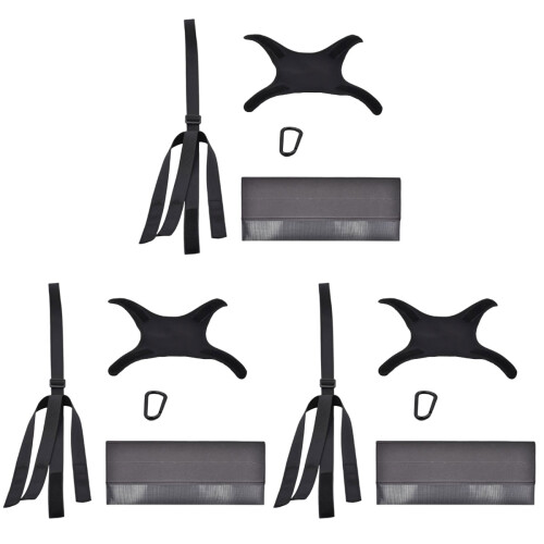 3Pièces D'entraînement Polyvalent Noir Ajustable 1